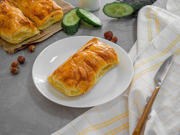 Сдобушка - Слойка с курицей и сыром