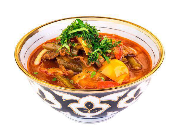 Чайхана сити - Суп Лагман уйгурский