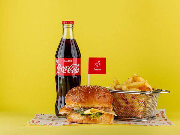 Red Burger Bar - Комбо Курица
