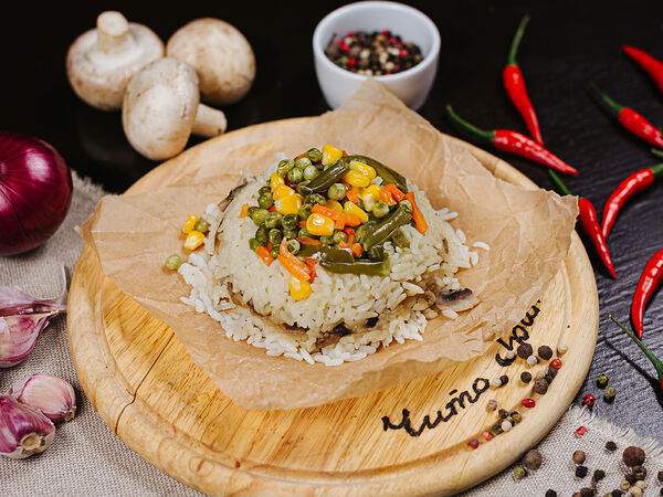 Чито Грито - Рис с грибами и овощами