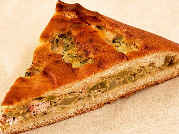 Ленинградские Булочные - Пирог с рыбой и брокколи