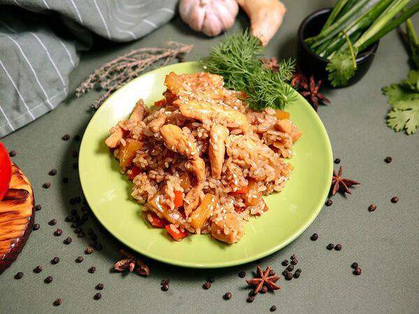 МамАзия - Курица с ананасами в тайском соусе
