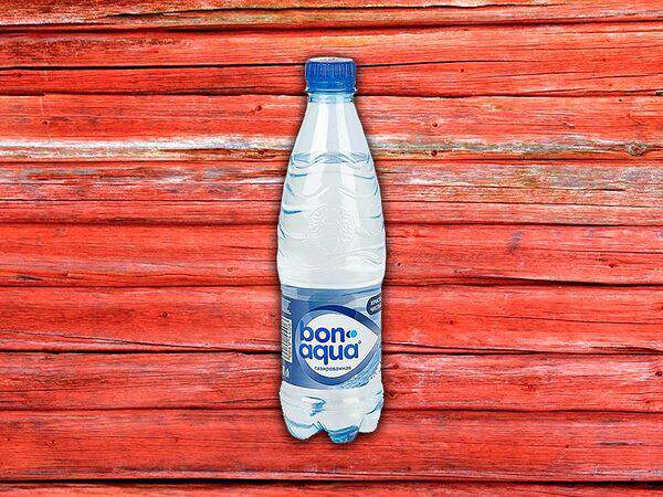 Русские блины - BonAqua газированная
