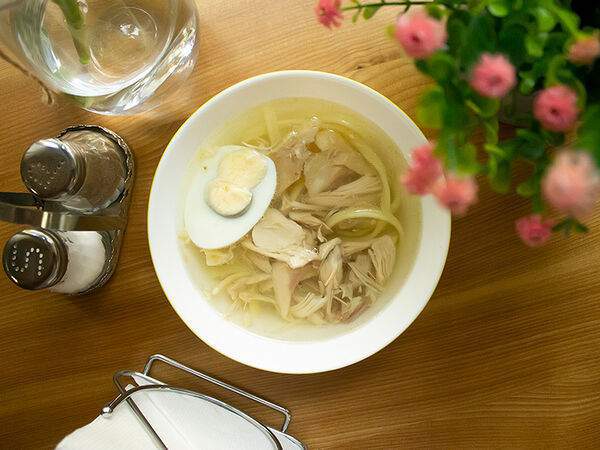 Папина дача - Куриный суп с лапшой