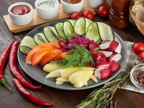 Мясной ресторан Beef & Fire - Овощной сет