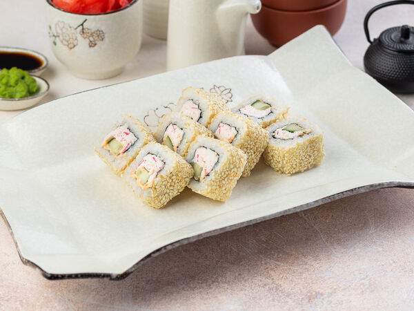 Суши Club - Ролл Калифорния в кунжуте