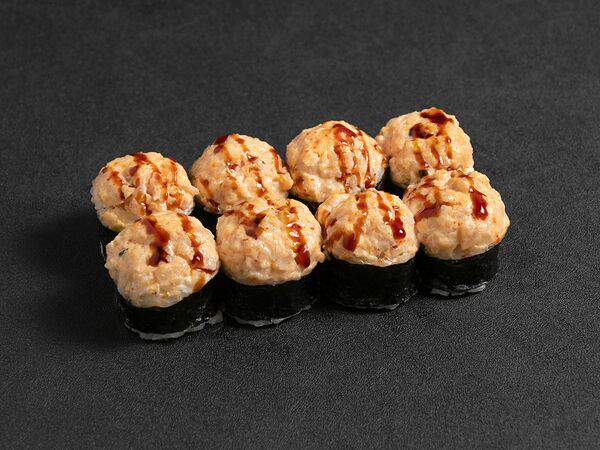 Суролл - Запеченный ролл с гребешком