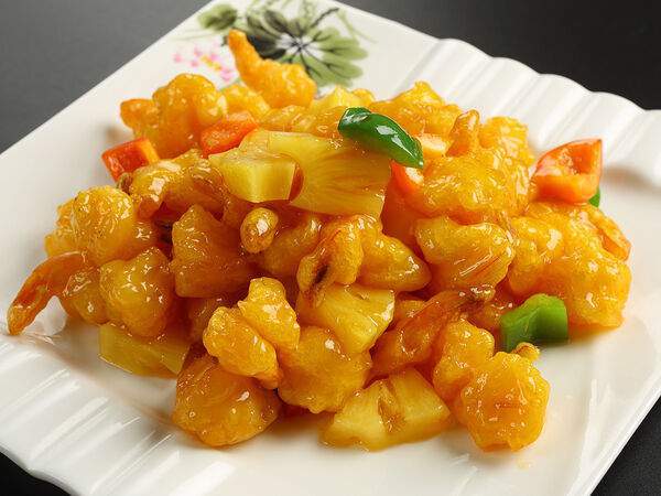 Кунгфу - Свинина с ананасами