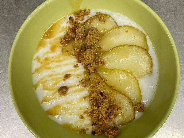 Firgun - Каша рисовая с грушей и карамелью