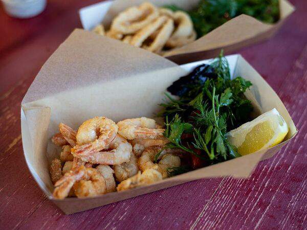 Fritto Mesto - Креветка с летними овощами