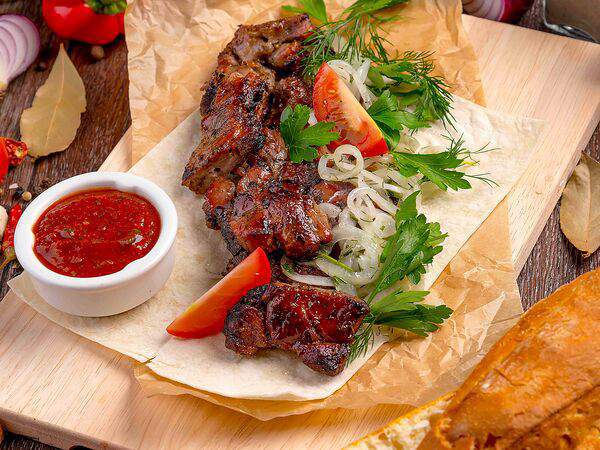 Гриль-бар Кооператив - Шашлык из cвинoй шейки