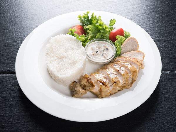 Coffee Boom - Куриное филе с рисом