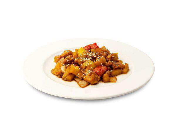 People's food - Курица с овощами под соусом терияки