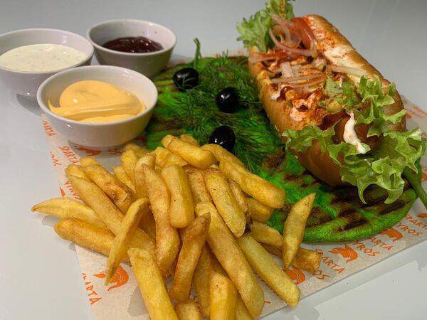 Гирос SPARTA - Хот-дог комбо