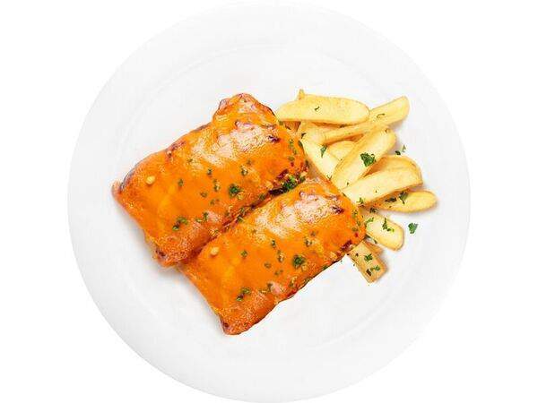 ILunch - Голубцы с жареными картофельными дольками