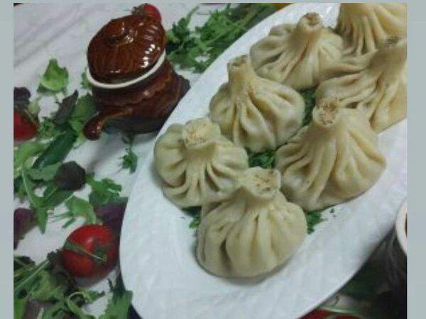 Бакинский дворик - Хинкали с бараниной