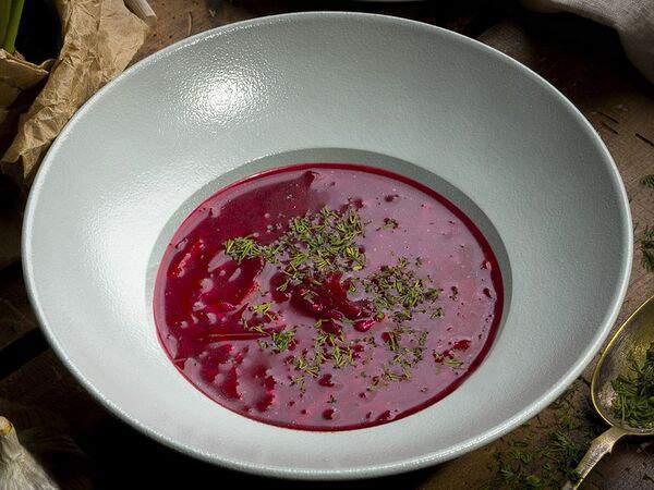 Брикас литовская кухня - Борщ