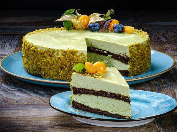 Кондитерский цех - Фисташковый торт