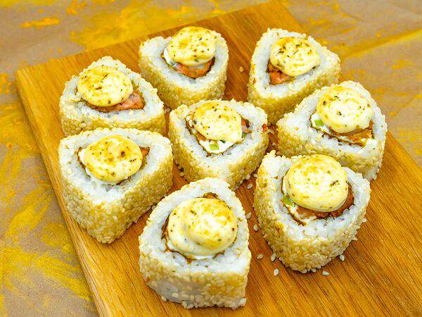 НЕФТЬ еда - Запечённая креветка