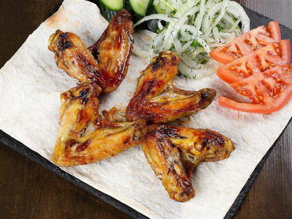 Лаваш - Шашлык из куриных крылышек