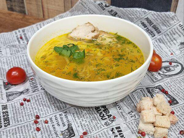 Kitchen Food - Куриный суп с лапшой