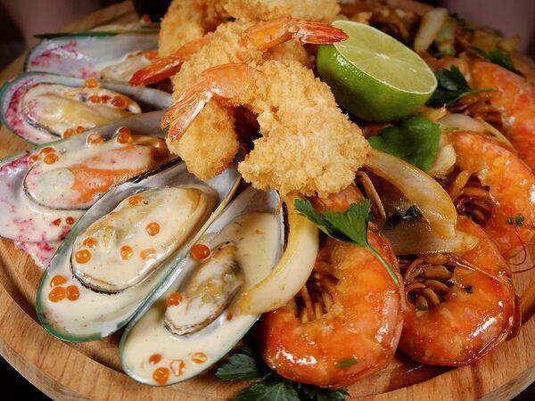 Сан пицца - Ассорти из морепродуктов