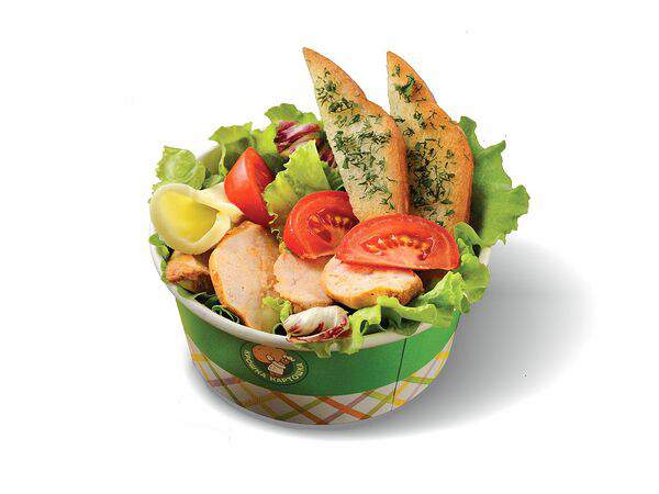 Крошка Картошка - Салат с фермерской курочкой