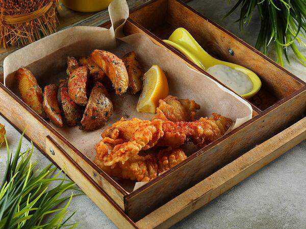 Арт-кафе Африка - Фиш энд Чипс