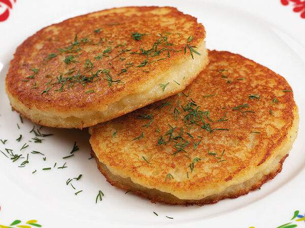 Васильки - Драники с мясом