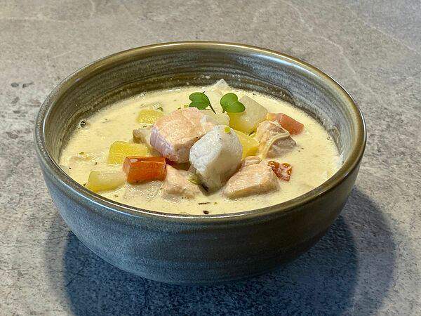 Gosti - Нежный сливочный рыбный суп