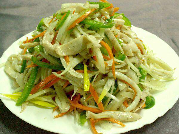 Лунзян - 011/2 Салат из кальмаров с овощами