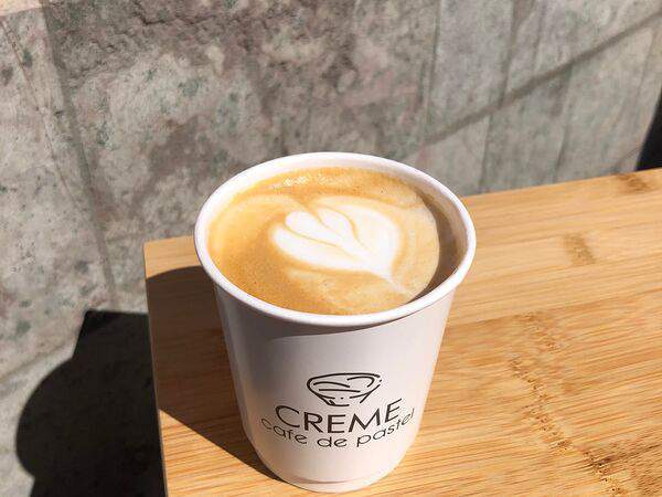 Creme cafe de Pastel - Флэт Уайт