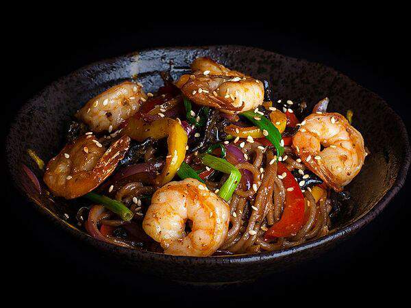 Nishiki - Лапша якисоба с креветками