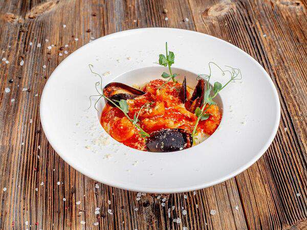 Parmesan - Ризотто с морепродуктами