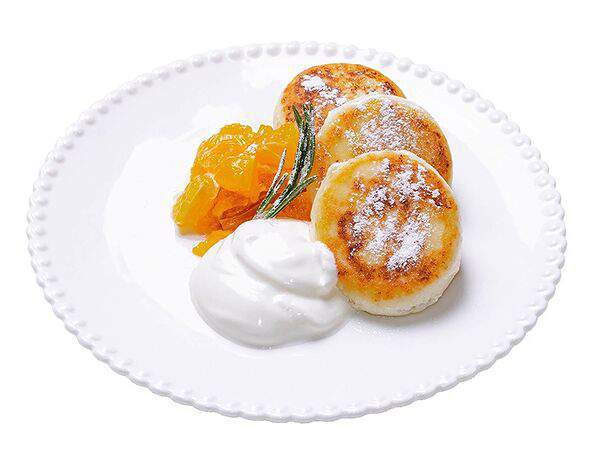 Кафе де Cалют - Сырники Мандарин-Розмарин