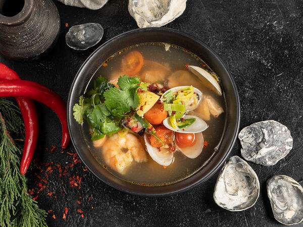 Golden Coffee - Суп с морепродуктами