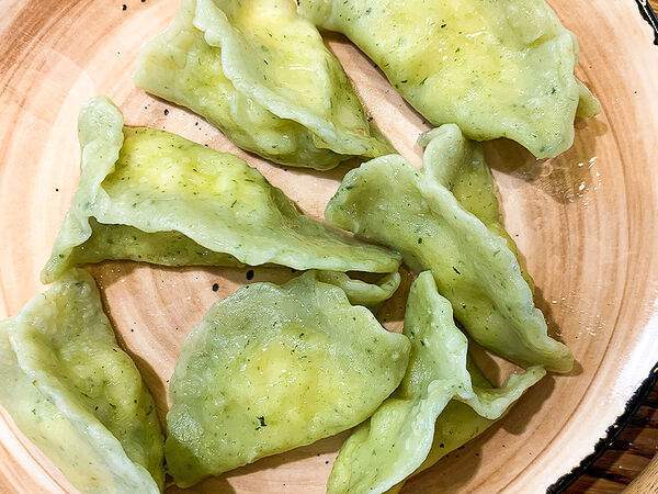 Тесто есть - Равиоли с адыгейским сыром, домашним творогом и базиликом