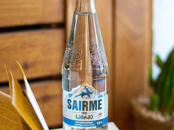 Винный бар Виновен! - Вода Саирме без газа