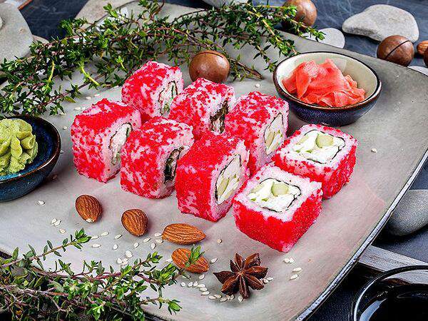 Дом роллов - Сливочная Калифорния с крабом