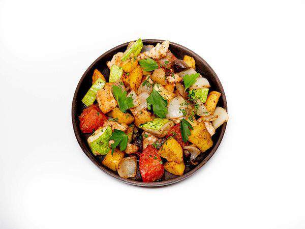 ГРИЛЬ СПБ - Сковородка с курицей