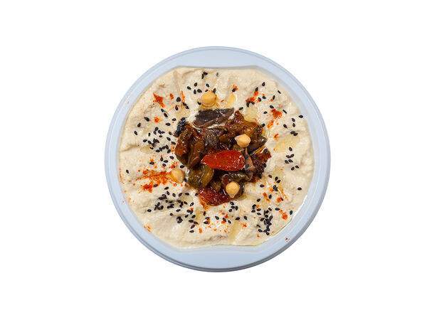 Street Food Market - Хумус с жареными овощами