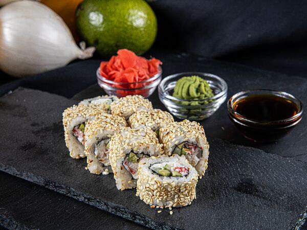 Burgerock - Ролл Калифорния в кунжуте