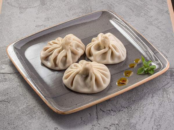 Кафе Кухня - Хинкали с говядиной и свининой