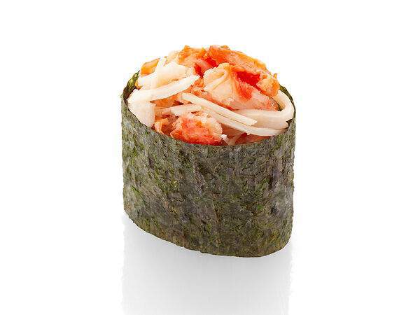 Урюк - Гункан с крабом