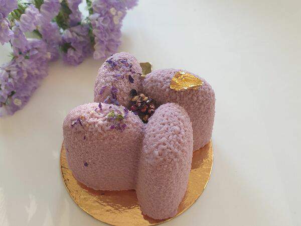 Тили тесто - Чернично-йогуртовый мусс