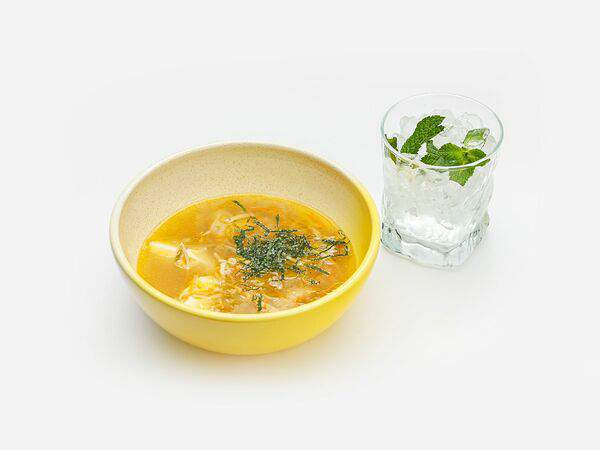 1095 FOOD - Куриный мятный суп