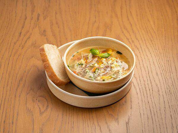 Бруни - Галлура с томлёной телятиной