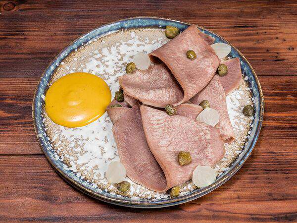 Трактир Колесо - Говяжий язык с манговой горчицей