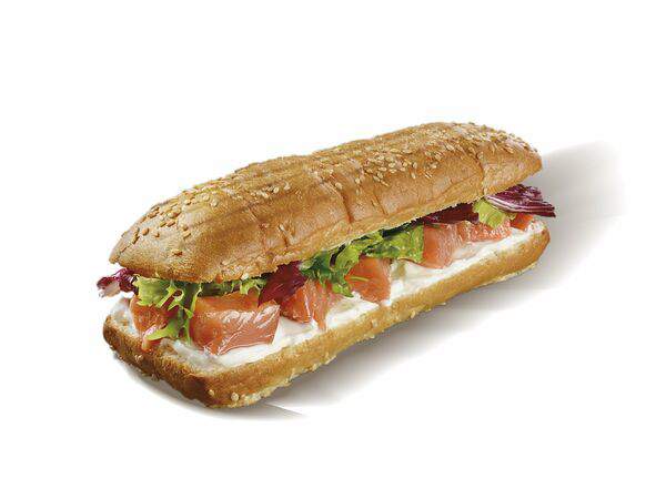 Крошка Картошка - Сэндвич с красной рыбкой