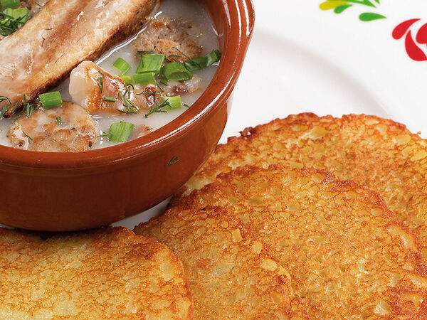 Васильки - Драники с мачанкой по-белоруски